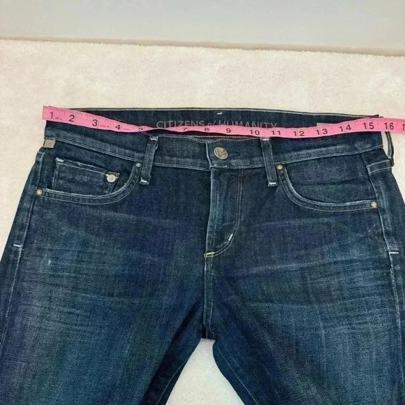 Citizens of Humanity AVA LOW RISE STRAIGHT Jeans size 27 - Picture 9 of 15